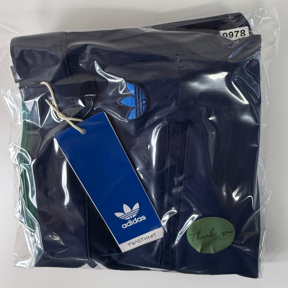 ADIDAS Golf Originals F Pleated Shorts Mens 36 Navy Blue Three Stripe Casual - Picture 13 of 13